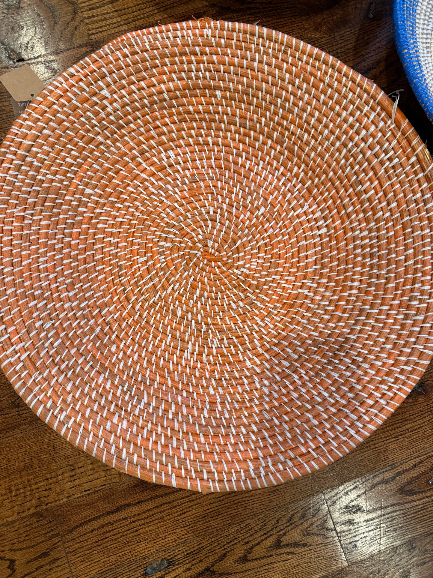 Large Colorful Woven Basket