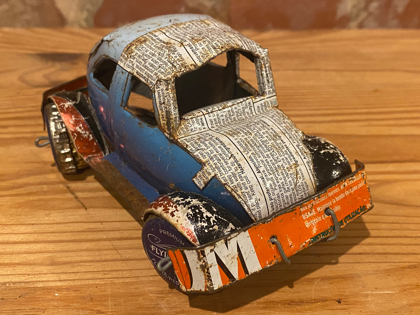 Aluminum Can VW Bug