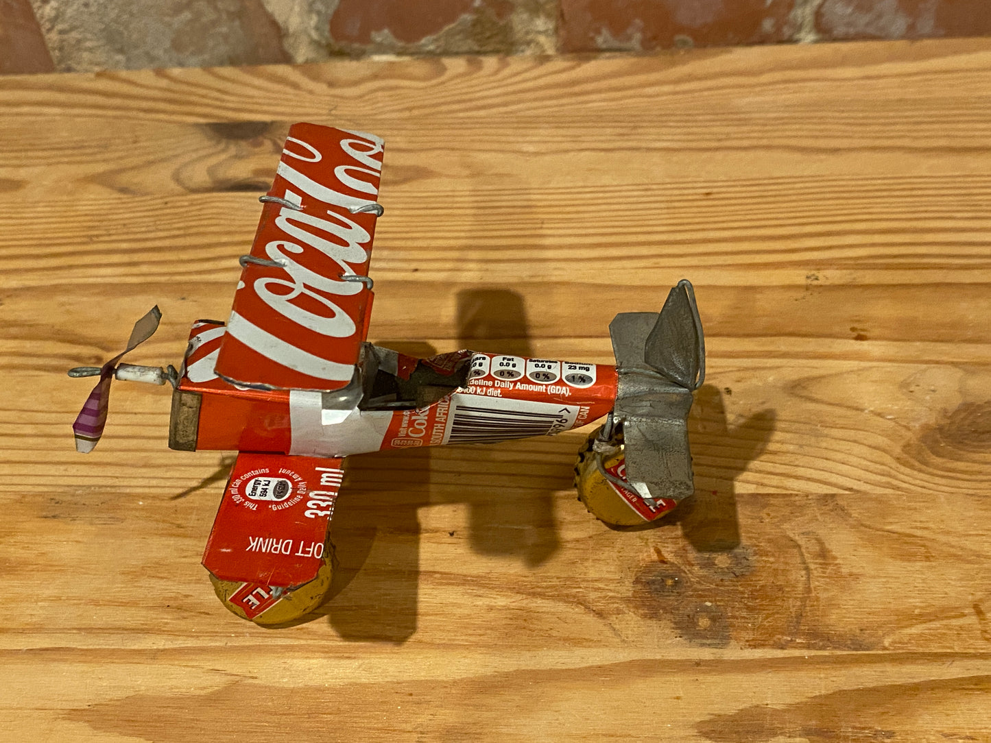 Aluminum Can Plane