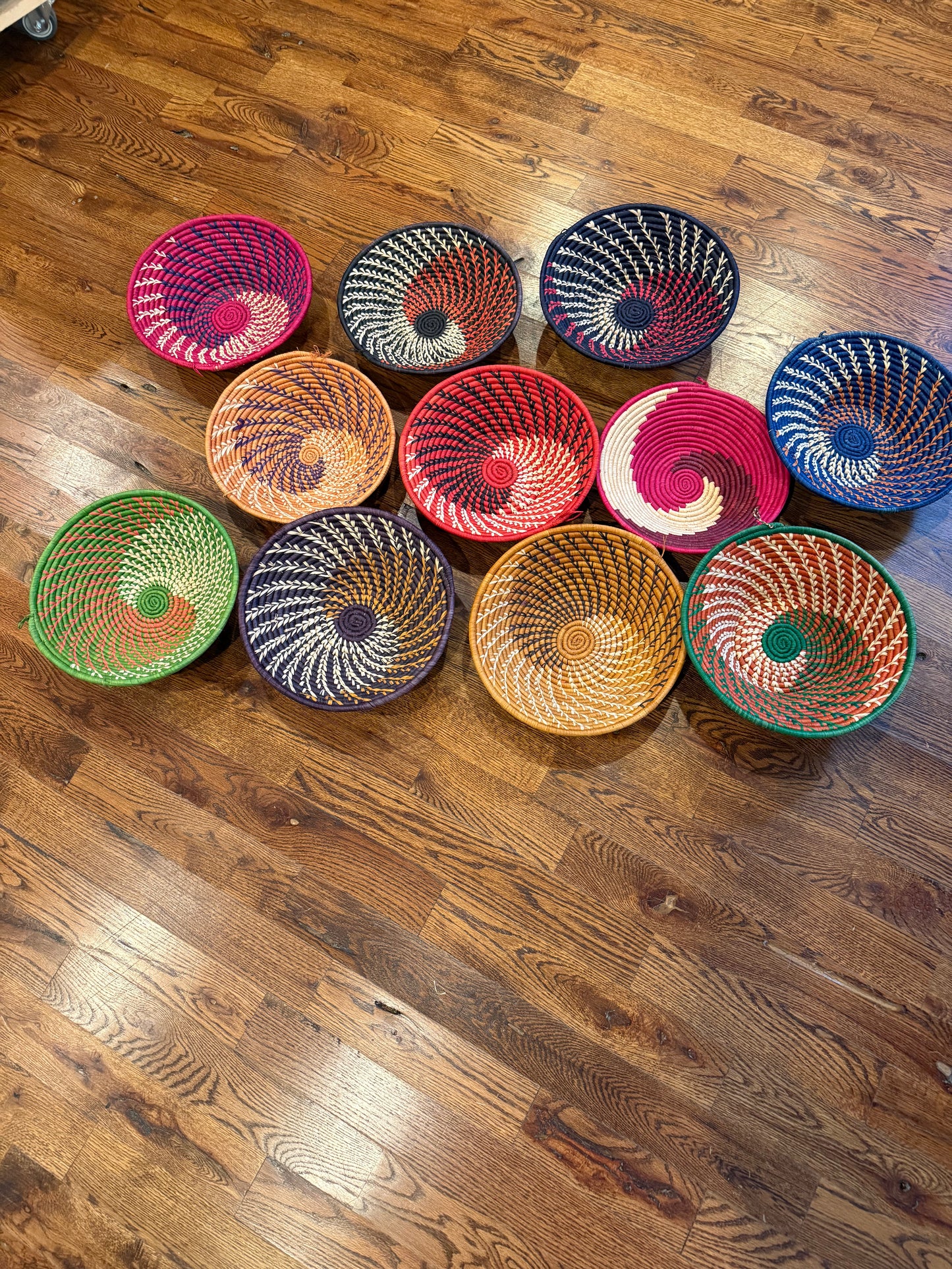 Colorful Woven Baskets