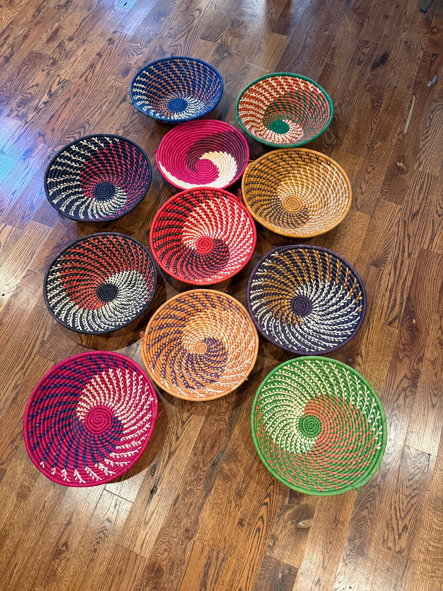 Colorful Woven Baskets