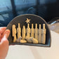 Carved Stone Nativity Set