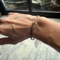 Copper and Fabric Bangles