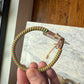 Copper and Fabric Bangles