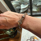Silver and Leather Bracelets