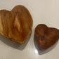 Heart Shaped Wooden Bowl
