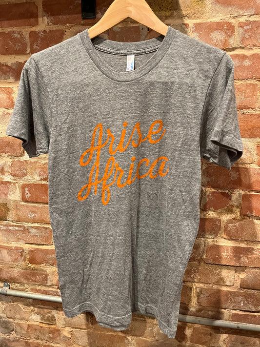 Script Letters Short Sleeve T-Shirt