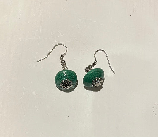 Paper Bead Earrings