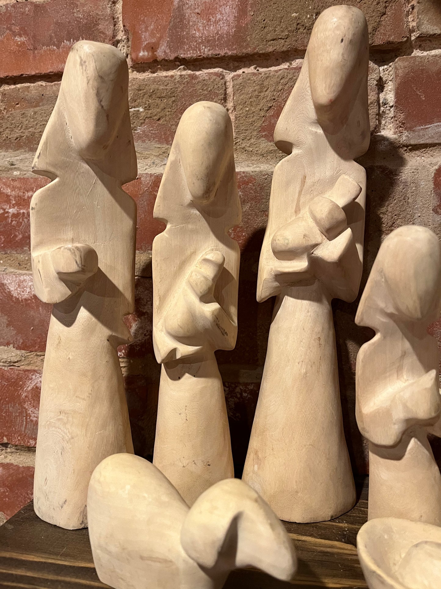 Hand Carved Nativity Set